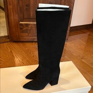 Loeffler Randall Black Knee-High Women's Boots